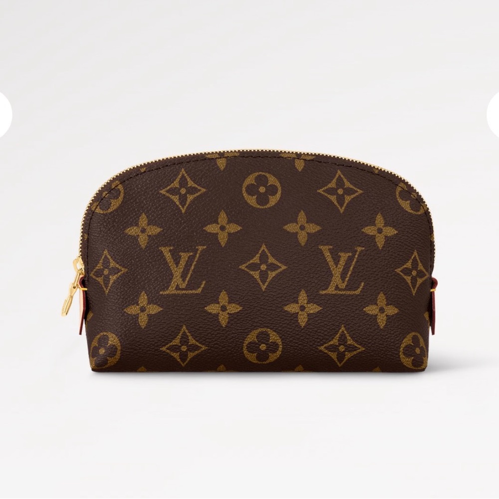 LOUIS VUITTON Cosmetic Pouch - Brown/Gold